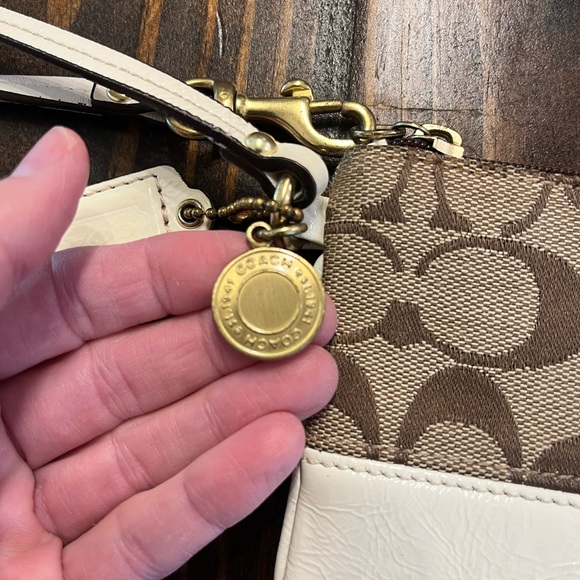 Coach Bags Coach Legacy Brown Wristlet With Strap, #Co849-41637 - Picture 5 of 11